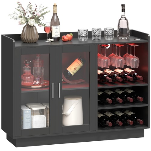 Homcom mobile portabottiglie - homcom,