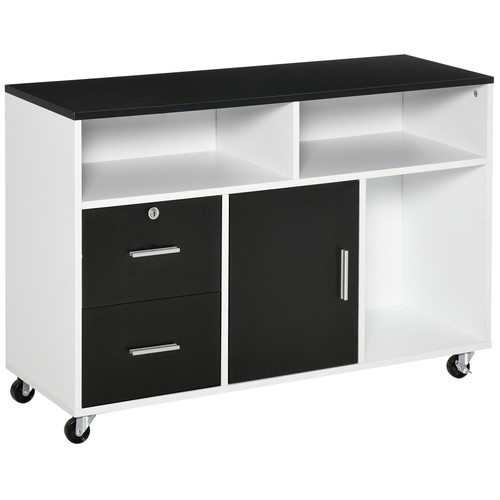 Homcom mobile porta stampante - mobile,