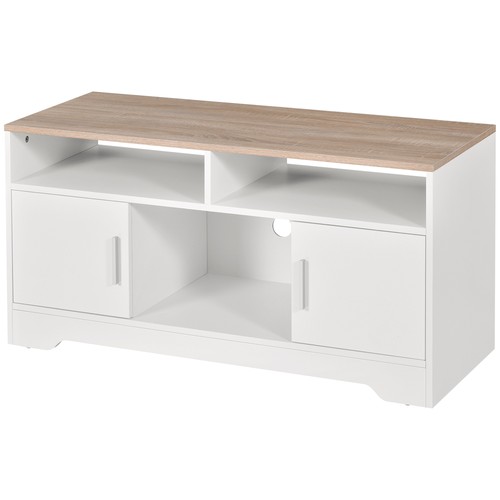 Homcom mobile porta fino - tv, a