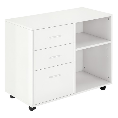 Homcom mobile porta stampante - homcom,