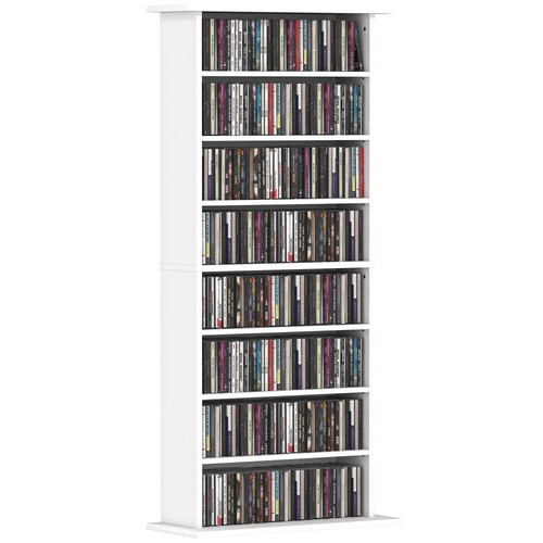 Homcom mobile porta con - cd,